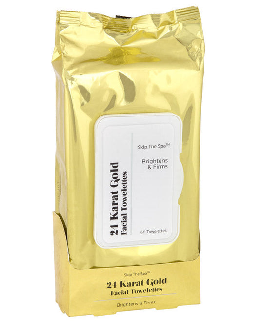 24K GOLD FACIAL TOWELETTES 60CT-trend