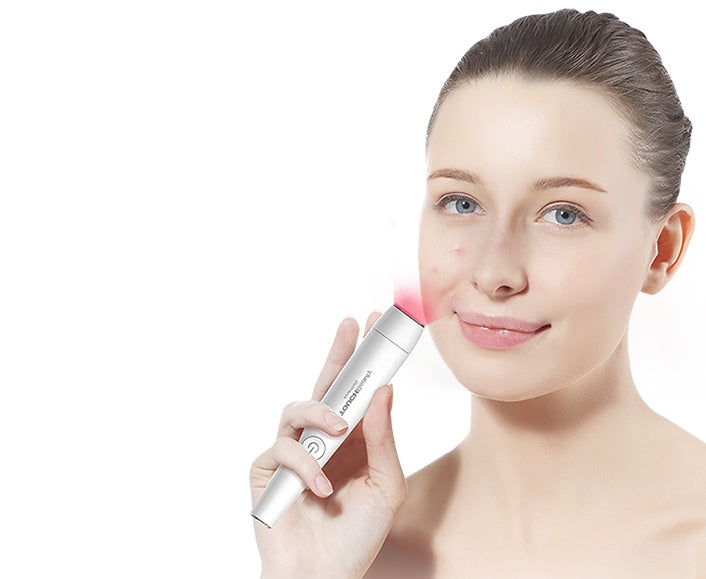 Acne removing instrument face red and blue light acne printing instrument repair whitening and tendering skin beauty instrument-Skin-My Store