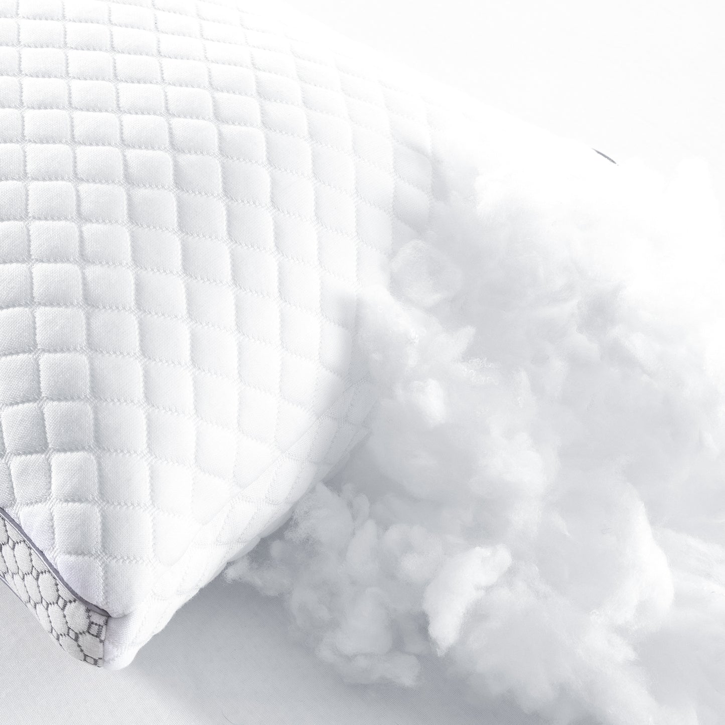 Standard Pillow Set of 2 – Soft Knitted Cover, Down Alternative Fill, Supportive & Breathable for All Sleep Positions--Dropsure