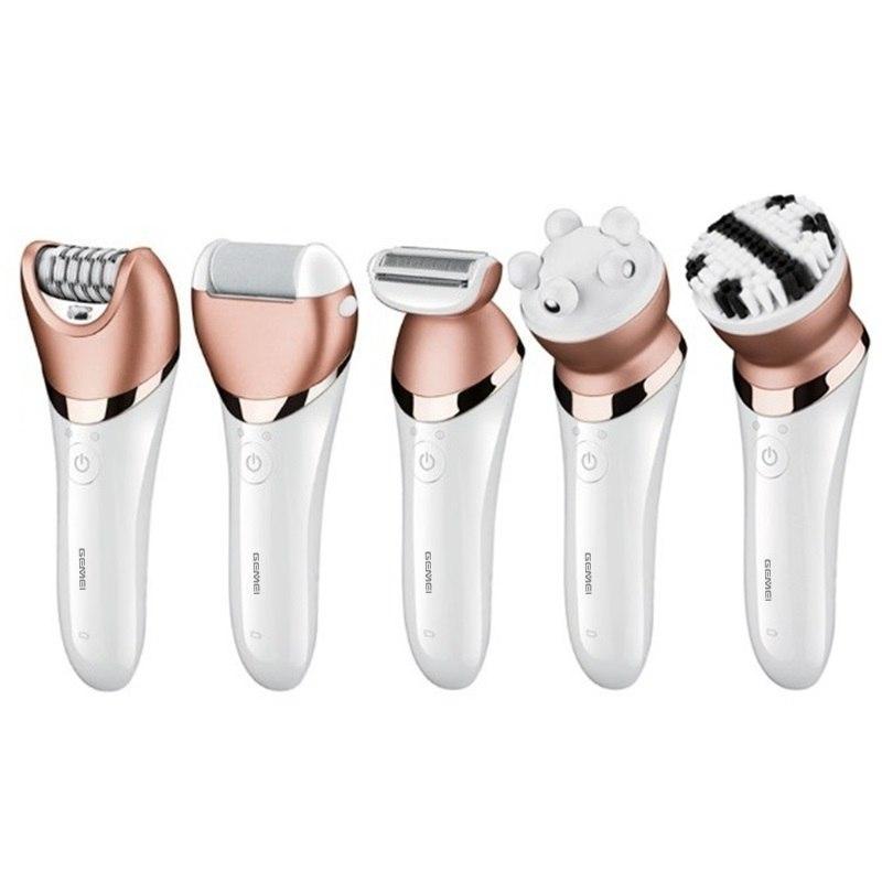 4-in-1 Ms. Rechargeable Electric Shaver Epilator Shaving Machine Multi-function Epilator Lady Hair Removal Massager Set-Electric-My Store