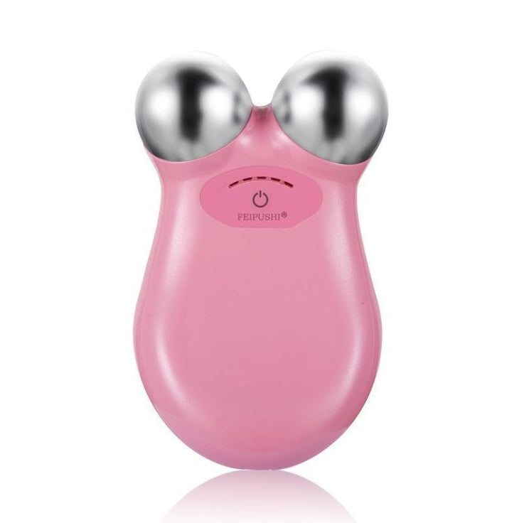 Alat pijat wajah listrik arus mikro EMS, alat kecantikan peremajaan kulit keriput Deedema arus mikro-Electric-My Store