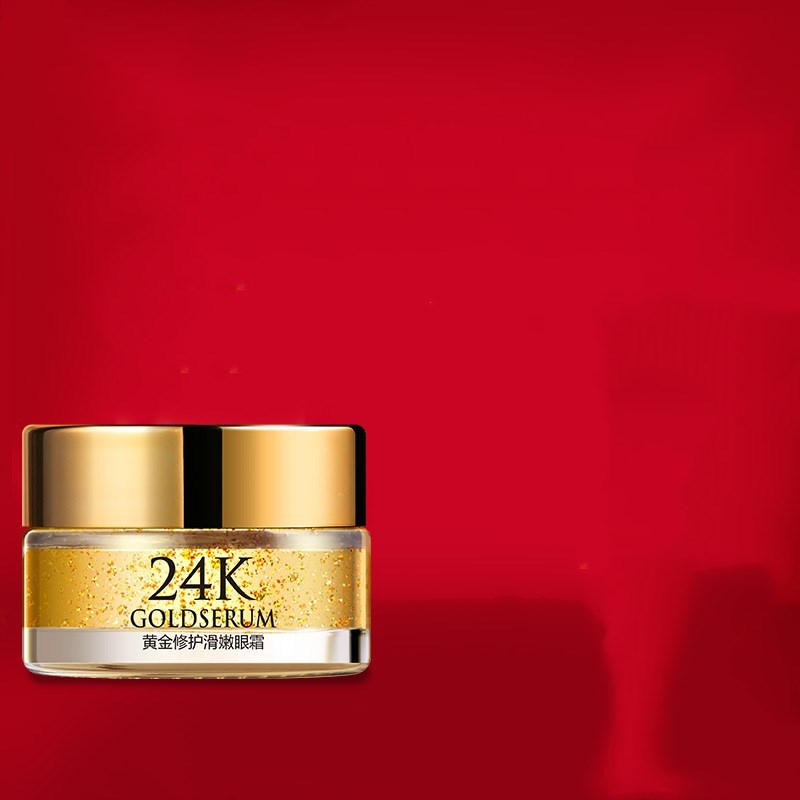 24K Gold Repairing and Smoothing Eye Cream-Skin-My Store
