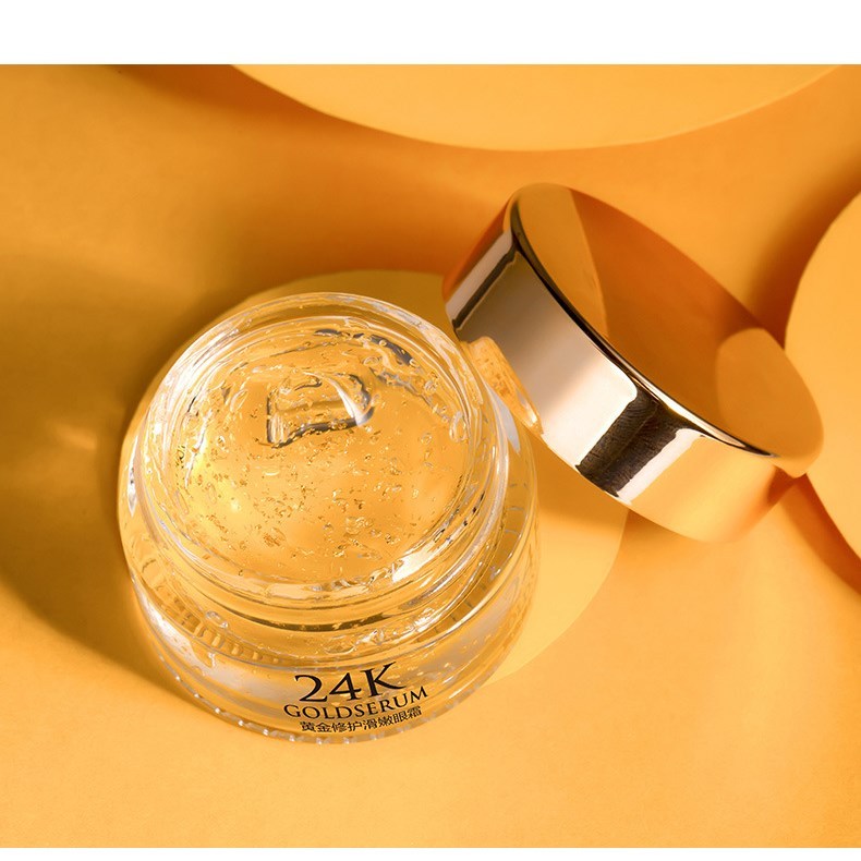 24K Gold Repairing and Smoothing Eye Cream-Skin-My Store