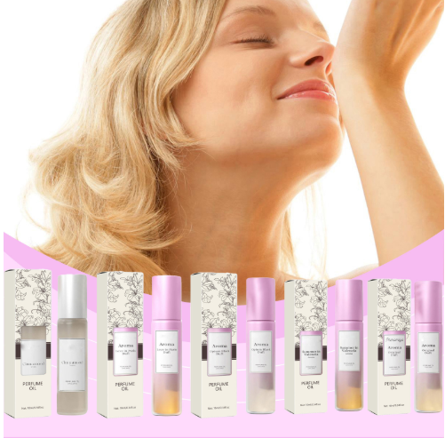 Roll-on perfume, fresh and natural, light fragrance, portable, leaving a lingering scent and exuding charm. Perfume oil set-Cosmetic-Dropsure