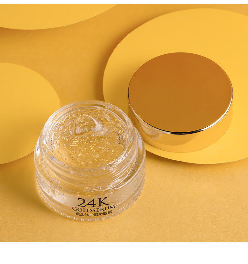 24K Gold Repairing and Smoothing Eye Cream-Skin-My Store