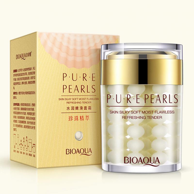 60ml Pure Pearl Cream face cream acne Treatment Moisturizing Anti Wrinkles Anti Aging skin whitening Face Skin Care-Skin-My Store