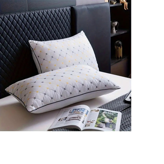 Luxury Hotel-Grade Neck Support Pillow-QUEEN 1pack--Dropsure