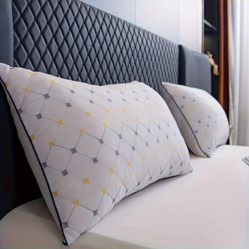 Luxury Hotel-Grade Neck Support Pillow-QUEEN 1pack--Dropsure