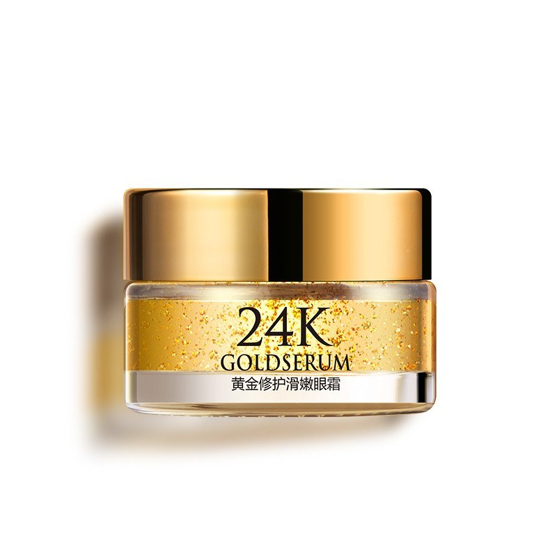 24K Gold Repairing and Smoothing Eye Cream-Skin-My Store