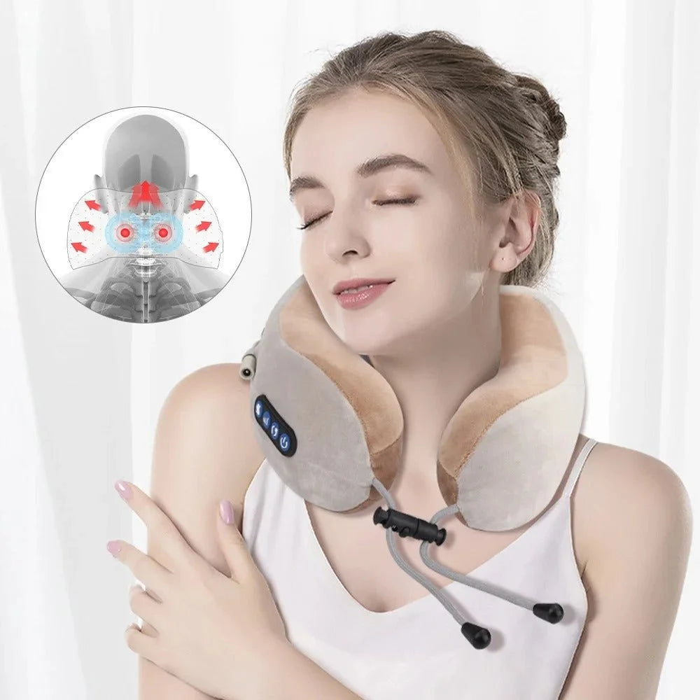 Massaging Neck Pillow--Kurt & D