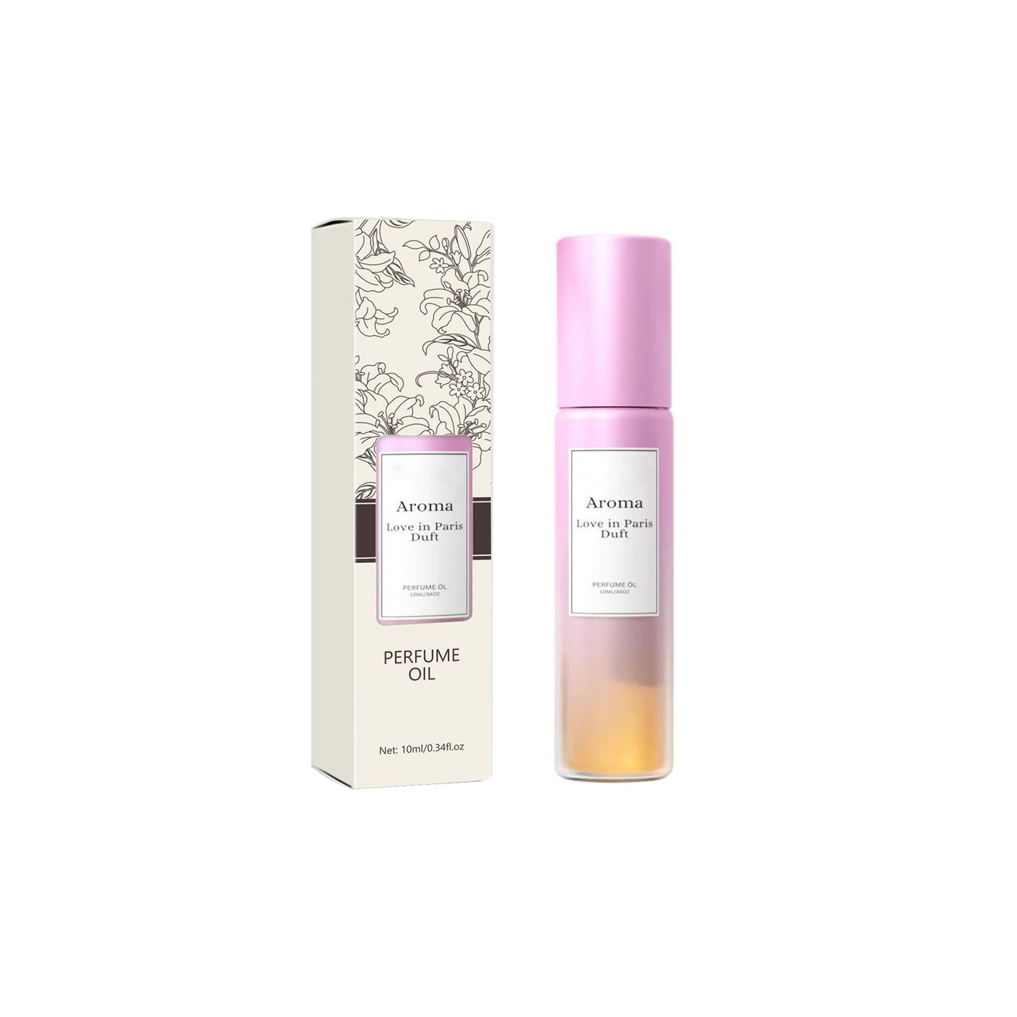 Roll-on perfume, fresh and natural, light fragrance, portable, leaving a lingering scent and exuding charm. Perfume oil set-Cosmetic-Dropsure