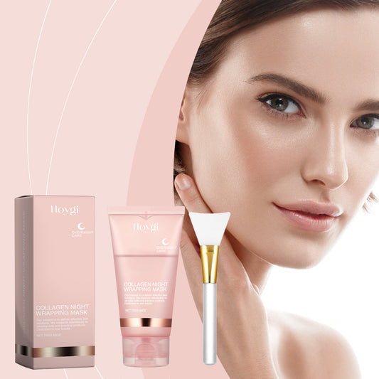 HOYGI Collagen Tear facial mask Gently cleans the face, moisturizes and nourishes the skin Tear facial mask-Cosmetic-Dropsure