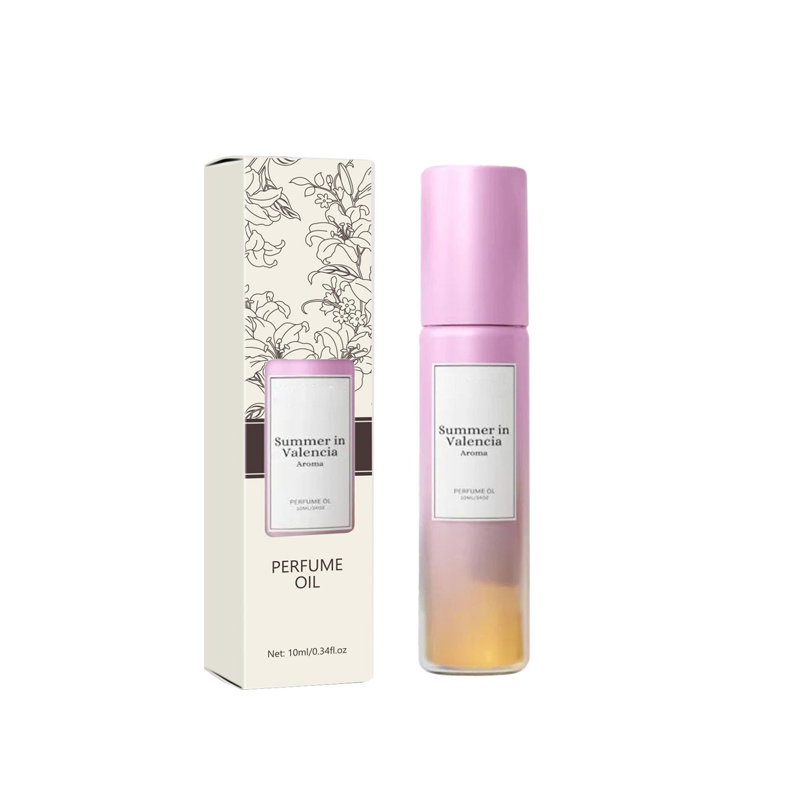 Roll-on perfume, fresh and natural, light fragrance, portable, leaving a lingering scent and exuding charm. Perfume oil set-Cosmetic-Dropsure