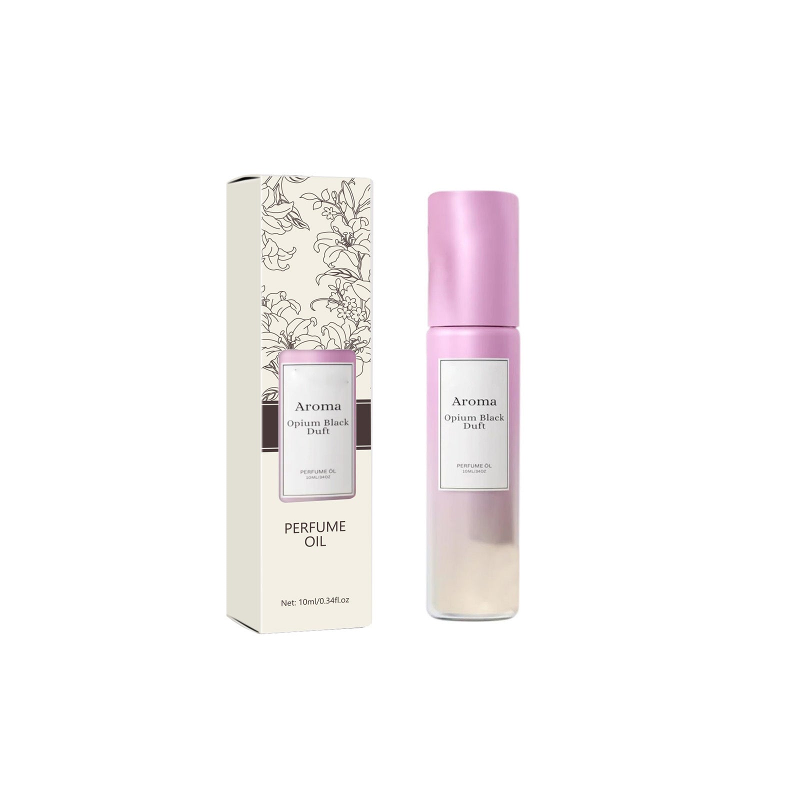 Roll-on perfume, fresh and natural, light fragrance, portable, leaving a lingering scent and exuding charm. Perfume oil set-Cosmetic-Dropsure