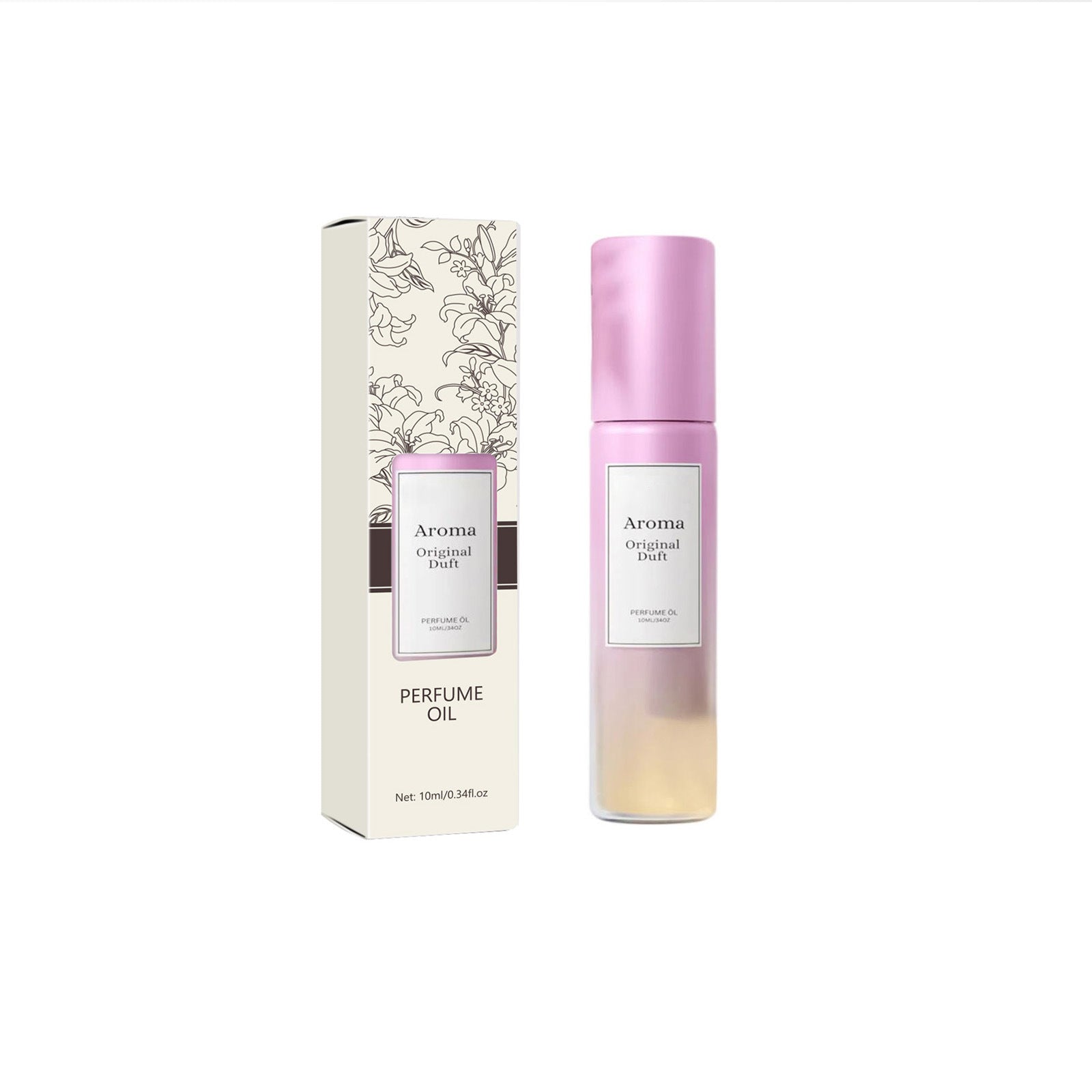 Roll-on perfume, fresh and natural, light fragrance, portable, leaving a lingering scent and exuding charm. Perfume oil set-Cosmetic-Dropsure