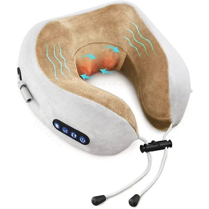 Massaging Neck Pillow--Kurt & D