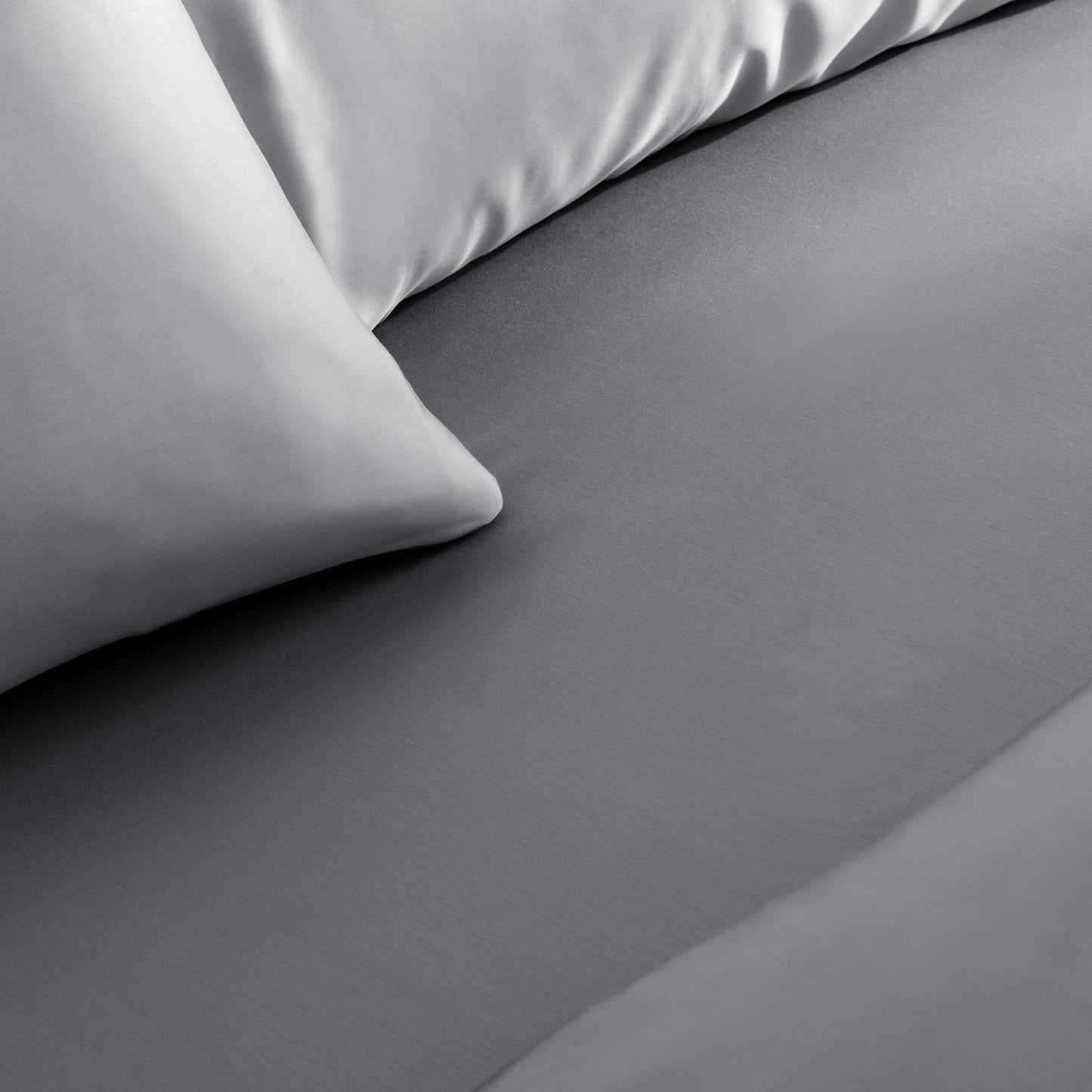 Brookside Tencel Sheet Set, Split King, Slate--Dropsure