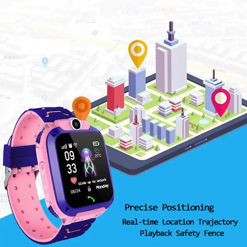 New SOS Smartwatch For Children--Kurt & D