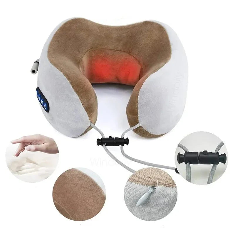Massaging Neck Pillow--Kurt & D