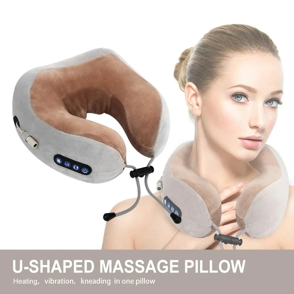 Massaging Neck Pillow--Kurt & D
